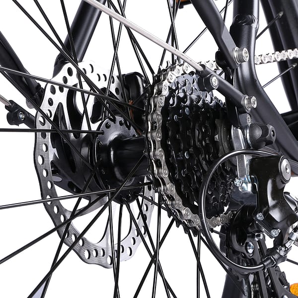 Rower elektryczny Accolmile 28 cali czarny