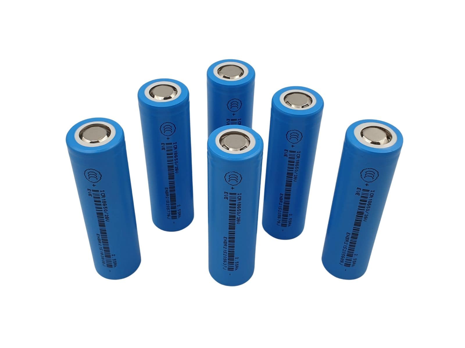 Ogniwo litowo-jonowe EVE ICR18650-26V 2550mAh 7,65A